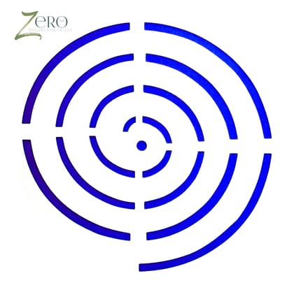 Imported Stencils- 5"*5"- Circular Coil Design Background