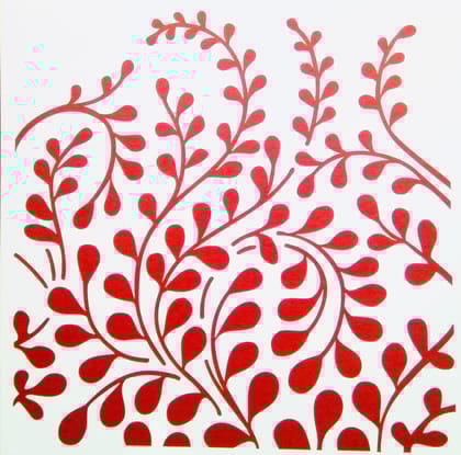 Swirls Pattern - Stencils