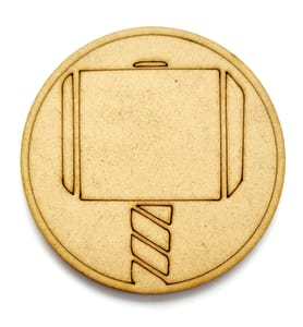 Brand Zero Pre Marked MDF Base - Design 3098 - Select Your Preference Of Size & Thickness