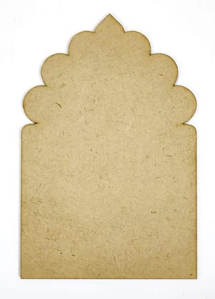 Brand Zero Plain MDF Diy Jharokha Base - Single Base Layer - Design BZJSBL10014 - Select Your Preference Of Size & Thickness