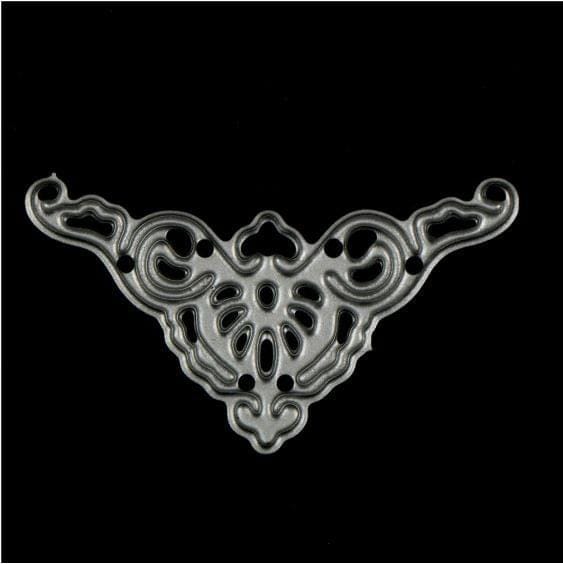 Brand Zero Die - 1Pcs Lace Corner Metal Cutting Dies 5.1 x 2.8 CM