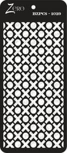 Brand Zero Pratibimb Craft Stencil - Select Your Preferred Size - Code: BZPCS-1029