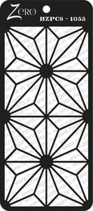 Brand Zero Pratibimb Craft Stencil - Code: BZPCS-1055 - Select Your Preferred Size