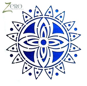 Imported Stencils- 5"*5"- Floral Graphic Mandala Design Background 30