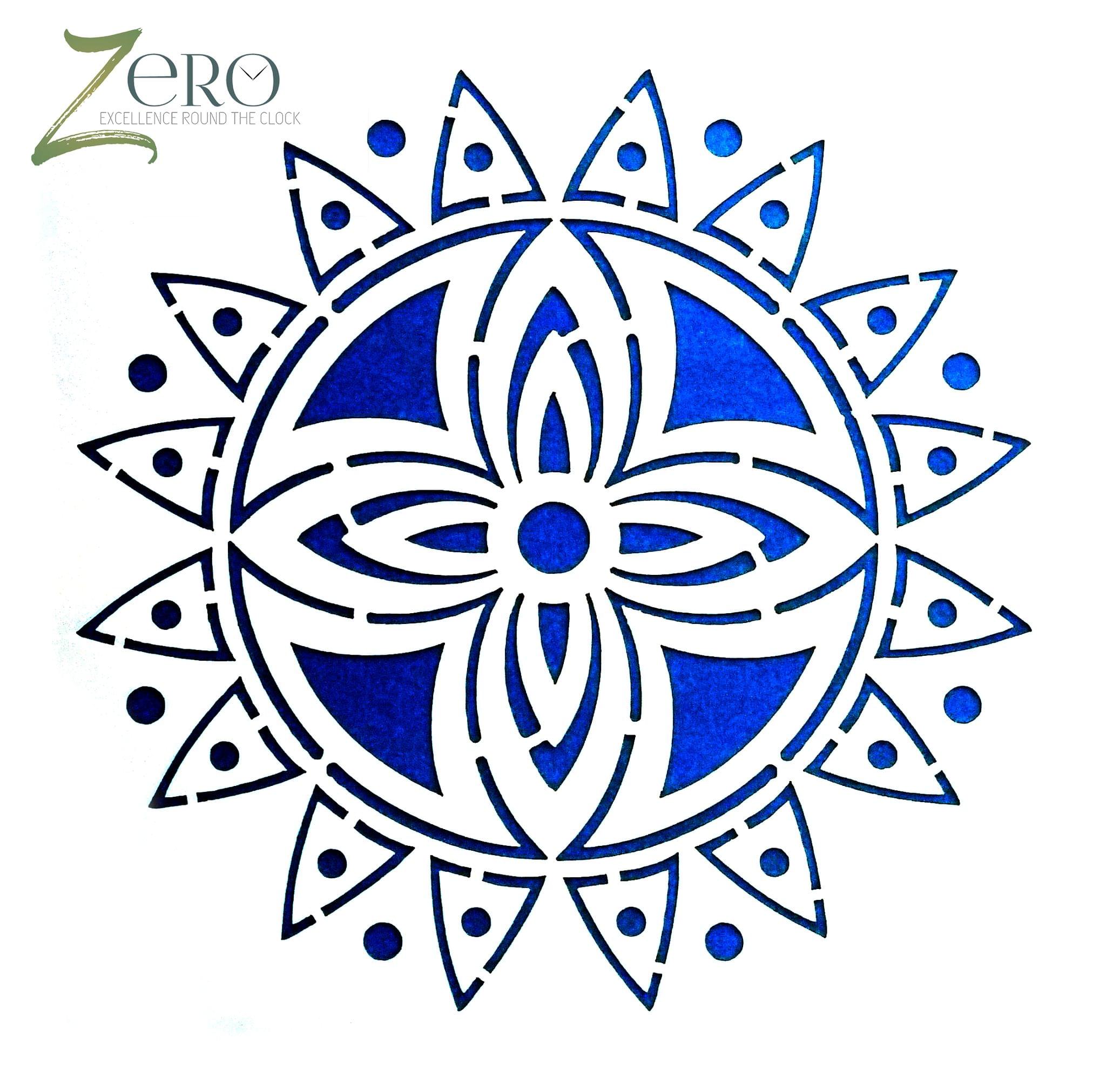 Imported Stencils- 5"*5"- Floral Graphic Mandala Design Background 30