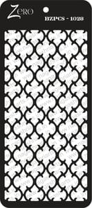 Brand Zero Pratibimb Craft Stencil - Select Your Preferred Size - Code: BZPCS-1028