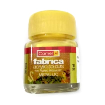 Camlin Fabrica Acrylic Metallic Colour Gold 261 - 10 ml