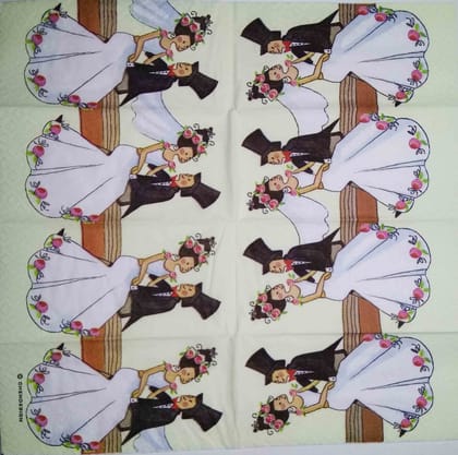 Decoupage Napkin / Tissue papers - 20cm*20cm - GT3153
