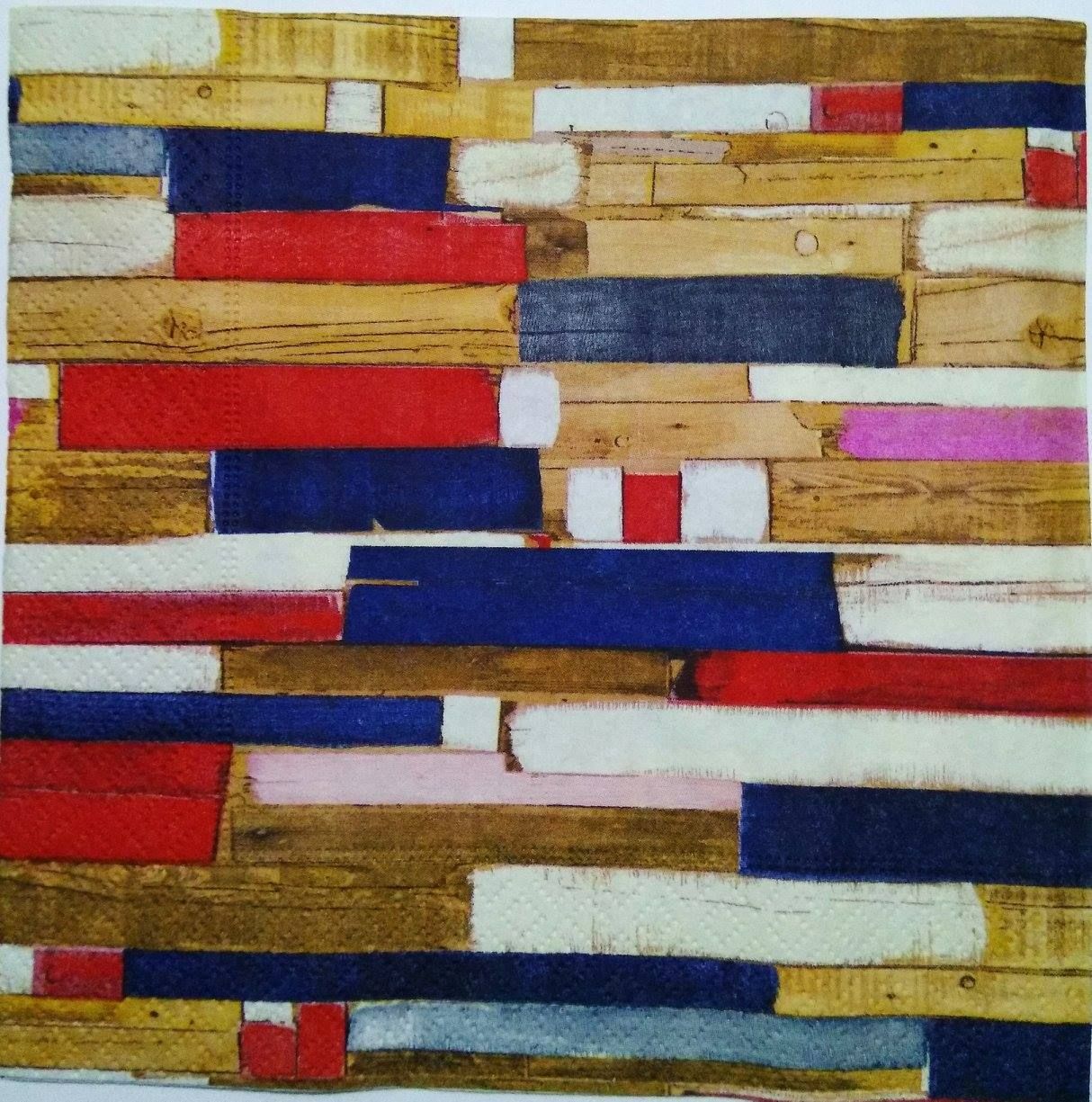 Decoupage Napkin / Tissue papers - Wall - 25cm*25cm