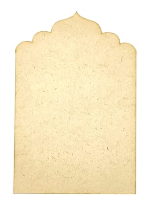 Brand Zero Plain MDF Diy Jharokha Base - Single Base Layer - Design BZJSBL10011 - Select Your Preference Of Size & Thickness