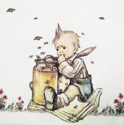 Decoupage Napkin / Tissue papers - 33cm by 33cm - GT1094