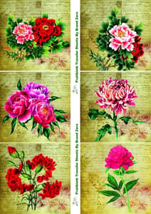 Brand Zero Pratibimb Transfer Sheets -  Floral's s Tile