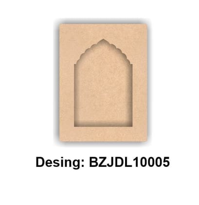 Brand Zero Plain MDF Diy Jharokha Bases Double Layer - Design BZJDL10005 - Select Your Preference Of Size & Thickness Brand Zero Plain MDF Diy Jharokha Bases Double Layer - Design BZJDL10005 - Select Your Preference Of Size & Thickness