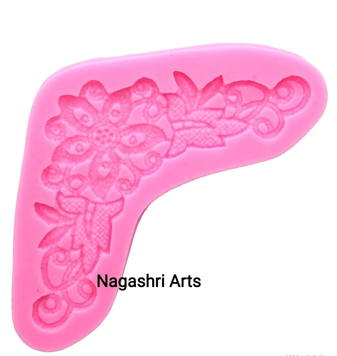 Brand Zero Silicon Mould -  Corner Lace