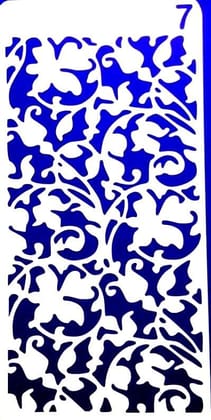 Imported Stencils- 4"*8"- Design 7