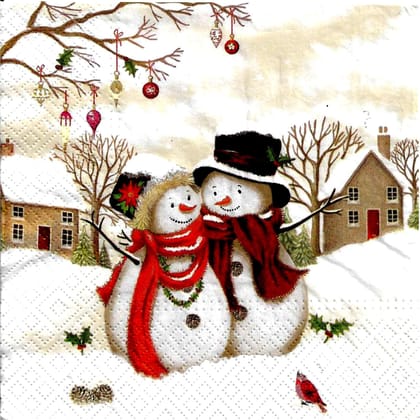 Decoupage Napkin / Tissue papers - 33cm by 33cm - GT2196