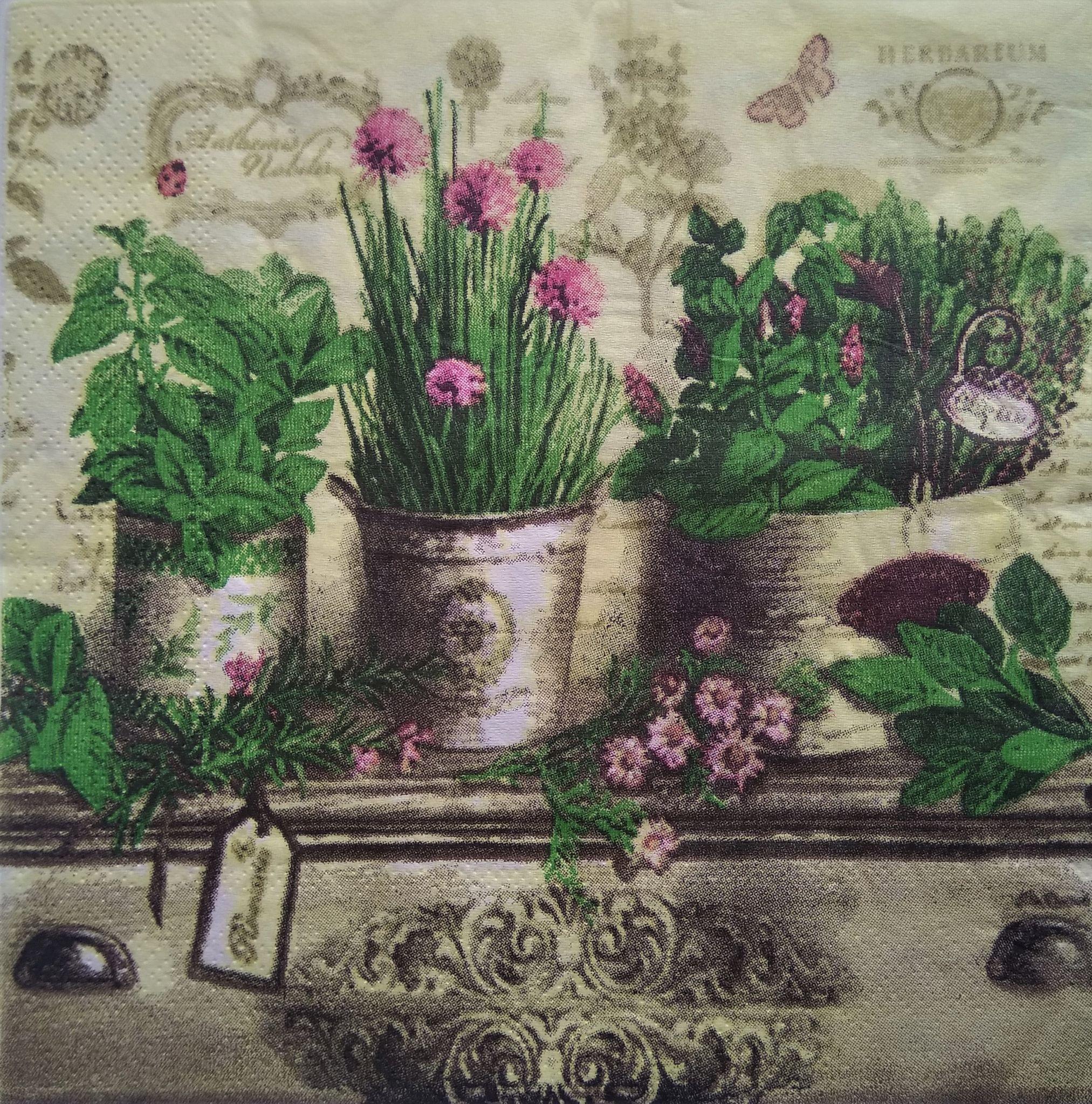 2 Ply Decoupage Napkin / Tissue papers - 33cm by 33cm - GT2172