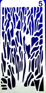 Imported Stencils- 4"*8"- Design 5