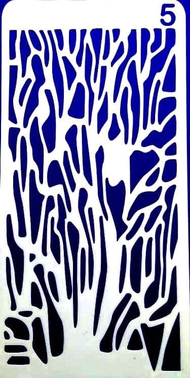 Imported Stencils- 4"*8"- Design 5