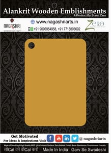 Brand Zero MDF Chopping Board Design 111 - Select Your Preference Of Size & Thickness