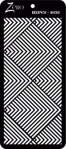 Brand Zero Pratibimb Craft Stencil - Select Your Preferred Size - Code: BZPCS-1033