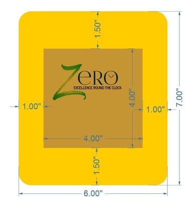 Brand Zero MDF Photo Frame Design 11 - 6.0 Inches By 7.0 Inches Brand Zero MDF Photo Frame Design 11 - 6.0 Inches By 7.0 Inches
