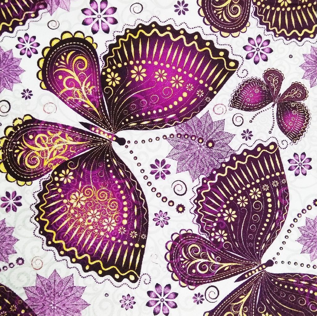 Decoupage Napkin / Tissue papers - 33cm by 33cm - GT1022