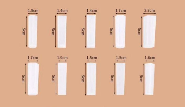 Brand Zero Silicon Mould - Combo Of 10 Geode Pendents