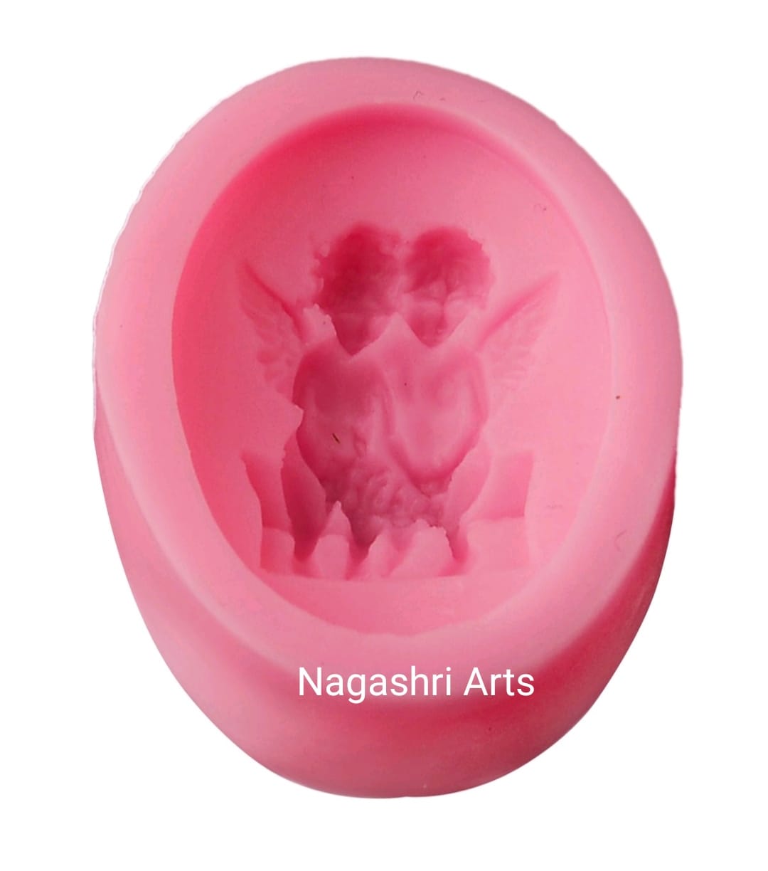 Silicon Mould - Cupid Design 12