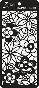Brand Zero Pratibimb Craft Stencil - Code: BZPCS-1058 - Select Your Preferred Size