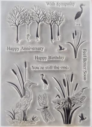 Clear Stamps Imported - Feel Better Soon With Sympathy 11cm * 16cm