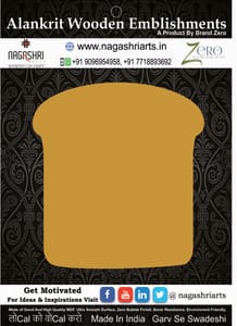 Brand Zero MDF Chopping Board Design 123 - Select Your Preference Of Size & Thickness