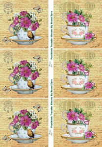 Brand Zero Pratibimb Transfer Sheets - Birdies