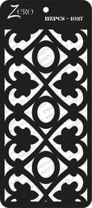 Brand Zero Pratibimb Craft Stencil - Select Your Preferred Size - Code: BZPCS-1027