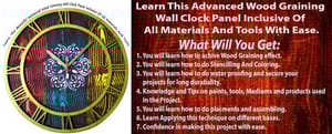 Studio Zero Presents Advanced Wood Graining Clock Panel Workshop