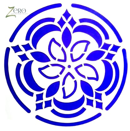Imported Stencils- 5"*5"- Floral Graphic Mandala Design Background 24