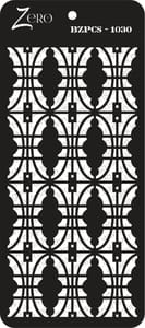 Brand Zero Pratibimb Craft Stencil - Select Your Preferred Size - Code: BZPCS-1030