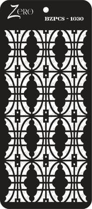 Brand Zero Pratibimb Craft Stencil - Select Your Preferred Size - Code: BZPCS-1030