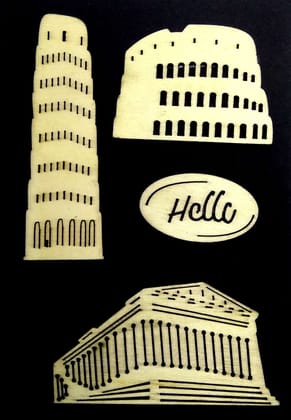 MDF Embellishments- Designs 10 MDF Embellishments- Designs 10