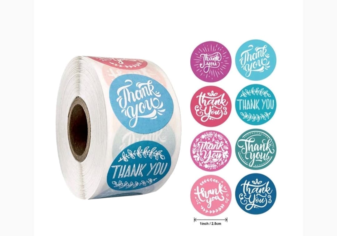 Thank You Stickers - cda32