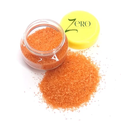 Brand Zero Crystal Stones - Micro - 50 Grams Jar - Tangerine Color