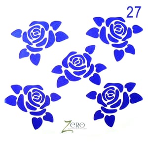 Imported Stencils- 5"*5"- Roses All Around