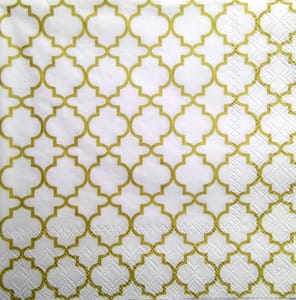 Decoupage Napkin / Tissue papers - 33cm by 33cm - GT2095