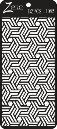 Brand Zero Pratibimb Craft Stencil - Code: BZPCS-1082 - Select Your Preferred Size