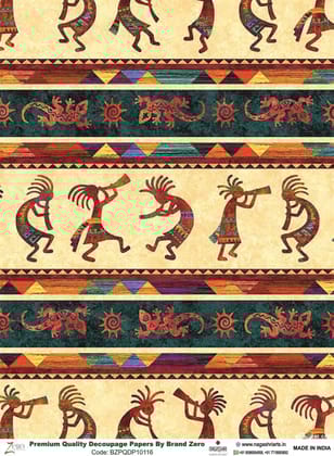 Brand Zero Premium Quality Decoupage Paper Pack of Two - Design Code: BZPQDP10116