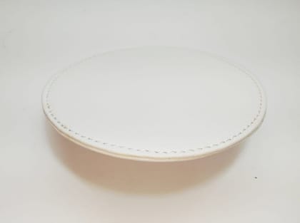 Circle Coaster 6pcs Set - Faux Leather