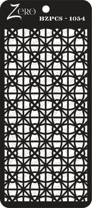 Brand Zero Pratibimb Craft Stencil - Code: BZPCS-1054 - Select Your Preferred Size