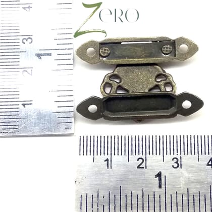 Brand Zero Vintage Metal Charms - Lock Design 3 - Pack of 1 Pcs - 36mm*25mm*6mm