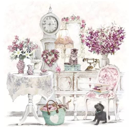 Decoupage Napkin / Tissue papers - The Date