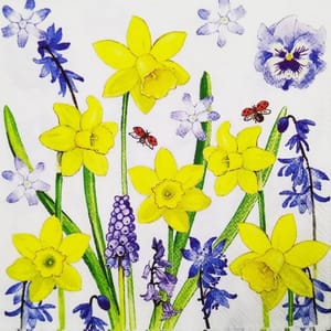Decoupage Napkin / Tissue papers - GT1013